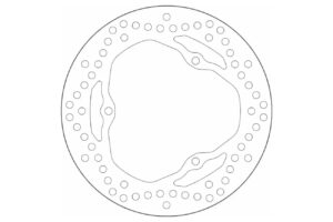 Δισκόπλακα SBS/5240 240X117X5,0X3X8,5 Πισ. X-MAX125/250'14-16