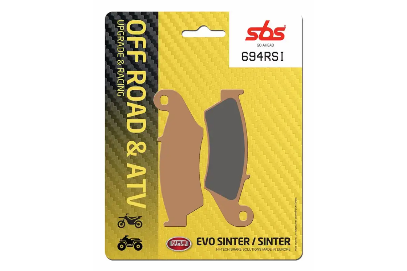 Τακάκια SBS 694RSI FA185-FA389 RACING SINTER MX ATV - Image 2