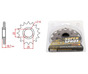 Γρανάζι Κίνησης SUPERSPROX/CST-4054-15T (JTF743) DUCATI/MULTISTRADA1200