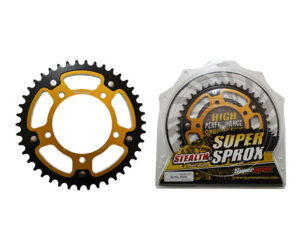 Γρανάζι Τροχού SUPERSPROX/RST-703-42T (520) STEALTH-Χρυσό APRILIA/TUONO1000'03-04,RSV1000MILLE'98-05
