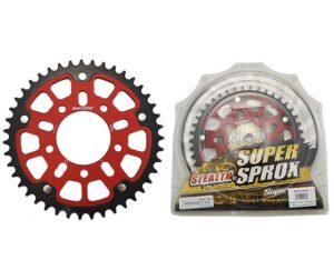 Γρανάζι Τροχού SUPERSPROX/RST-7092-43T STEALTH-Κόκκινο (RK5032) BN302,TRK502,LEONCINO500