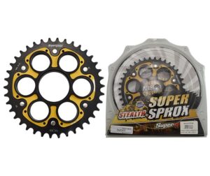 Γρανάζι Τροχού SUPERSPROX/RSA-0737-38T (525) STEALTH  Χρυσό W/ALLOY COVERS DUCATI