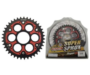 Γρανάζι Τροχού SUPERSPROX/RSA-0755-39T (525) STEALTH  W/ALLOY COVER Κόκκινο (JT770B+761) DUCATI