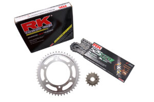 RK KIT Αλυσίδα-Γρανάζια 15/47 525XRE -118L XL700V TRANSALP'08-13,XL600V'89-00