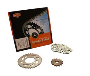 Αλυσίδα-Γρανάζια Κιτ KETOZ 14/37 Χρυσή 428H X 104L T105CRYPTON-R