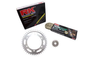 RK KIT Αλυσίδα-Γρανάζια 16/43 GB525XRE-114L 520K/867C Χρυσή TDM850'99-01