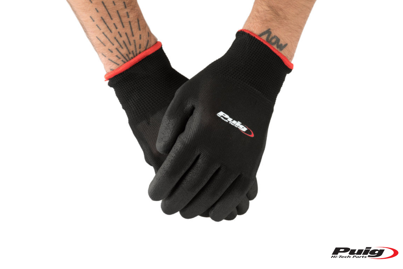 Αξεσουάρ PUIG 20789N Γάντια HI TECH PARTS -XL- Μαύρα