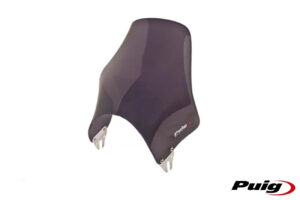 Παρμπρίζ PUIG 0869F NAKED 320X340MM DARK SMOKE UNIVERSAL(Στρογγυλοφαν.)