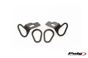 Βάσεις Στήριξης/PUIG 9319N για Φλας Μαύρες TRIUMPH/YAMAHA