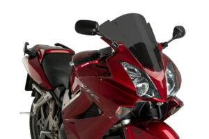 Παρμπρίζ PUIG 1097F RACING 390X390MM DARK SMOKE VFR800'02-13