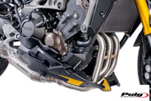 Προστατευτικά Εξατμ./καρίνα PUIG 7540J  Μαύρα Ματ/AKRAPOVIC YAMAHA/MT-09 13-18