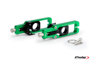 Ρεγουλατόροι Αλυσίδας PUIG 21189V Πράσινοι KAWASAKI ZX-10R'16