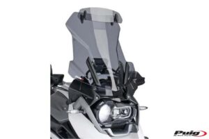 Παρμπρίζ PUIG 6504H TOURING με Προέκταση SMOKE R1200GS'13-17