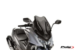 Παρμπρίζ PUIG 9478F V-TECHLINE DARK SMOKE 555X395MM KYMCO/AK550 17-18