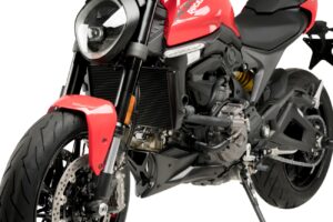 Προστατευτικά Εξατμ./Καρίνα PUIG 20714J Μαύρα Ματ DUCATI MONSTER 937 '21-24
