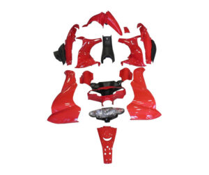 Κουστούμια Κομπλέ Κόκκινα με Φανάρι Μετατρ.17τμχ CRYPTONR-115 '04