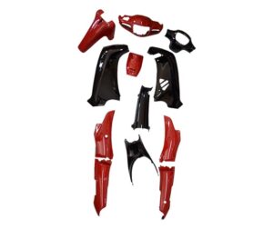 Κουστούμια 2χρωμα Μαυρ/Κοκκ/FZ+B1 KRISSII DISK