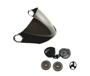 Ζελατίνα STR SPORTY CLEAR Σετ με Κουμπώματα  (Ανοιχτά Κράνη)