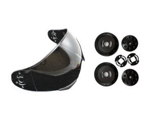 Ζελατίνα STR ITALY CLEAR Σετ με Κουμπώματα  (Ανοιχτά Κράνη)