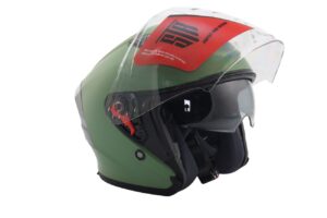 STR Κράνος Ανοιχτό STING 2πλη Ζελατίνα Μονόχρωμο