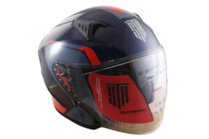 STR Κράνος Ανοιχτό STING 2πλη Ζελατίνα με Γραφικά