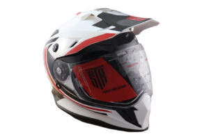 STR Κράνος ENDURO TOURER Γραφικά με Γείσο