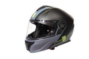 STR Κράνος Σπαστό VELOCE 2πλη Ζελατίνα Με Γραφικά