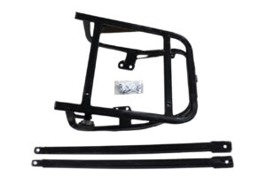 Σχάρα ASUS125i Σπαστή Delivery Μαύρη Με Αντιρίδες