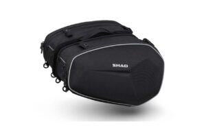 Βαλιτσάκια SHAD/X0SE482 SEMIRIGID EXPANDABLE Πλαινά (Σετ) Μαύρα