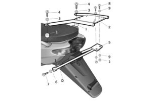 Αξεσουάρ SHAD Y0NS58ST4T TOP MASTER YAMAHA NEOS 50 '08-23/NEOS 125 '08-23