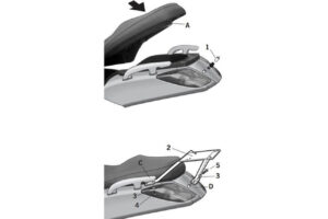 Αξεσουάρ SHAD Y0XM25ST TOP MASTER YAMAHA X-MAX 125 '05-09/250 '05-09