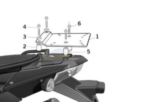 Αξεσουάρ SHAD W0FG68ST TOP MASTER BMW F 650 GS '09-18/F 700 GS '09-18/F 800 GS '08-18