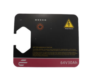 Αυτοκόλλητο Μπαταριών  64V30W E2R CBS 4000WATT,E5  ABS  8000WATT