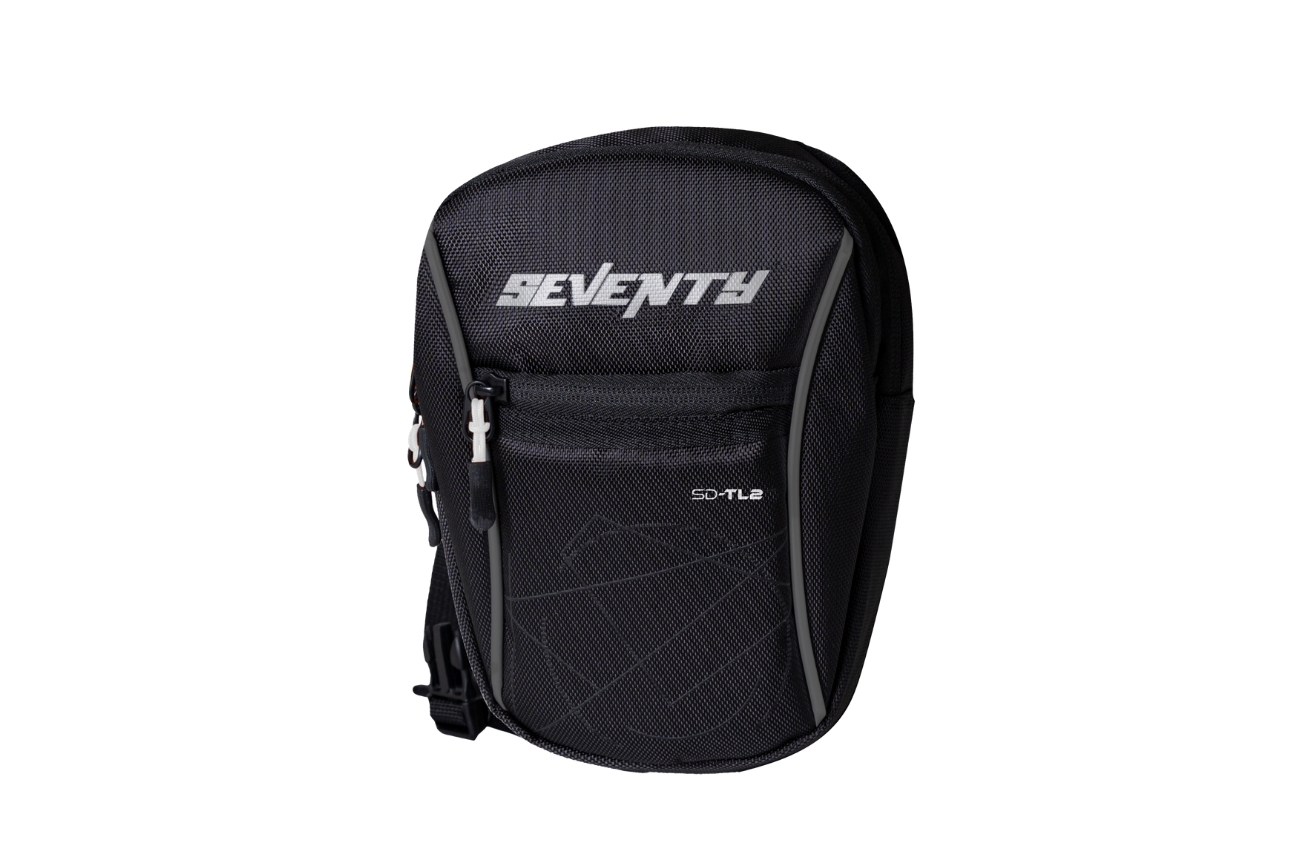 Τσάντα Ποδιού SEVENTY SD-TL2 Μαύρη - Λευκή