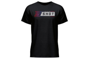 T-shirt SHOT GRADIENT BLACK