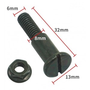 ΒΙΔΑ ΜΑΝΕΤΑΣ ΜΕ ΠΑΞΙΜΑΔΙ M8/32mm (1τεμ) ΣΕΤ BELTA