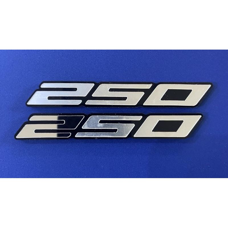 ΑΥΤΟΚΟΛΛΗΤΟ ΑΝΑΓΛΥΦΟ "250" cc ΑΣΗΜΙ ΖΕΥΓΟΣ INDO