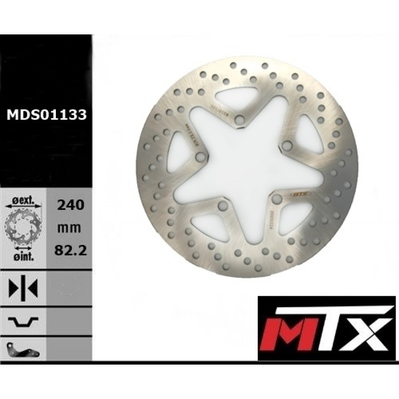 ΔΙΣΚΟΠΛΑΚΑ FR CYGNUS-X 125 07>15 MTX