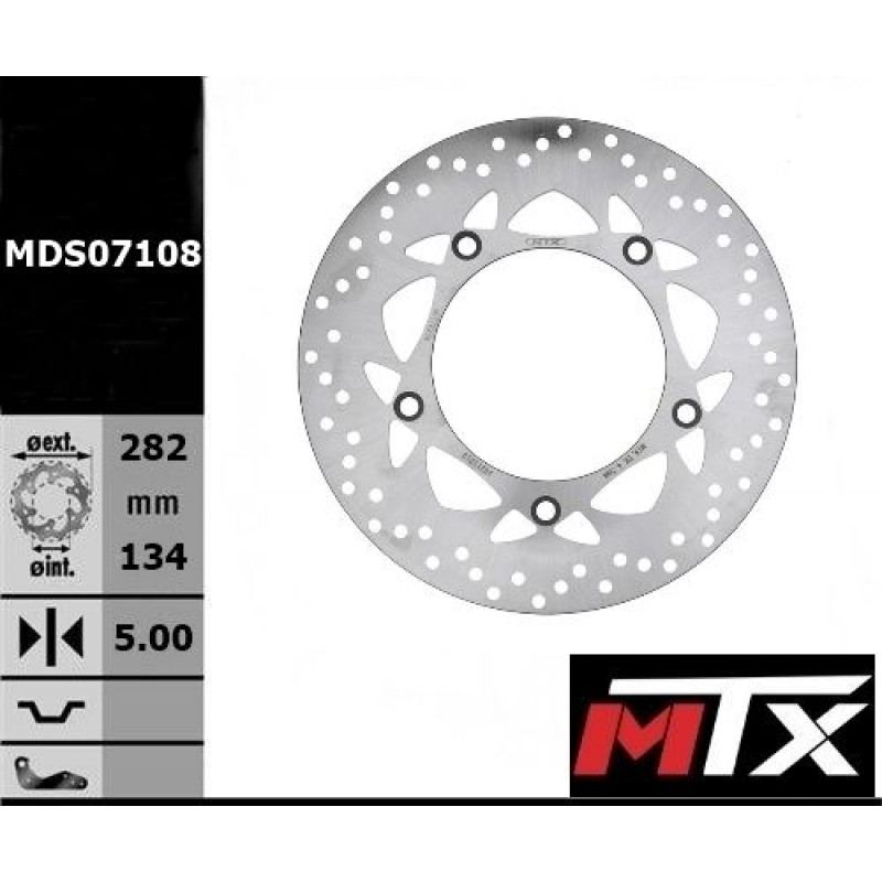 ΔΙΣΚΟΠΛΑΚΑ RR T-MAX530 12>17 MTX