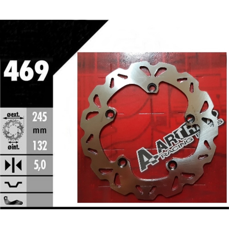 ΔΙΣΚΟΠΛΑΚΑ RR TRACER 900/MT07 14-23/MT09 13-23 ARTRAX