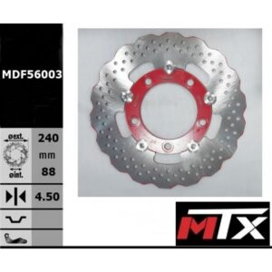 ΔΙΣΚΟΠΛΑΚΑ FR KYMCO GRAND DINK 300i ABS 17-F MTX