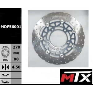 ΔΙΣΚΟΠΛΑΚΑ FR KYMCO AK550 / XCITING400i 17>21 FL MTX