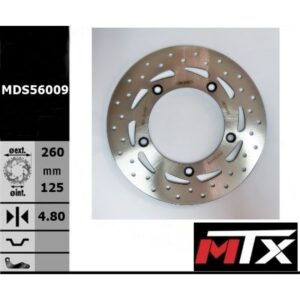 ΔΙΣΚΟΠΛΑΚΑ FR & RR KYMCO PEOPLE/GTI 125/300 MTX
