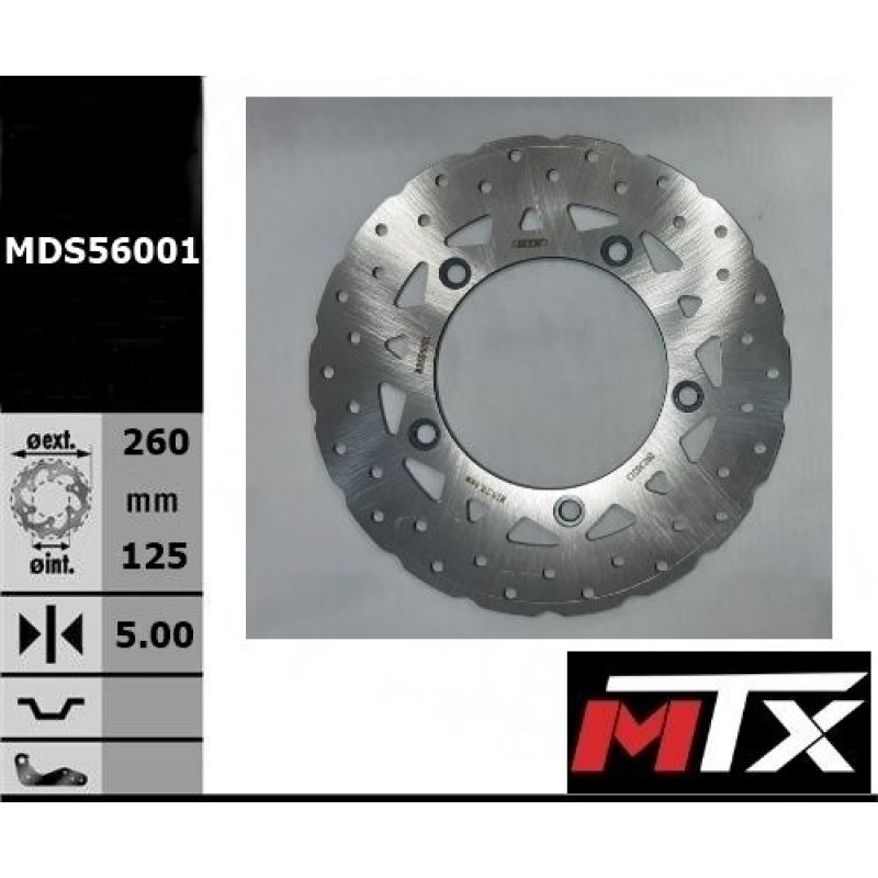 ΔΙΣΚΟΠΛΑΚΑ RR KYMCO ΑΚ550 17>21 MTX