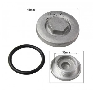 ΤΑΠΑ ΕΞΑΓΩΓΗΣ ΛΑΔΙΟΥ & ΤΣΙΜΟΥΧΑ O'RING X-MAX250 ΚΙΝΑΣ - Image 2