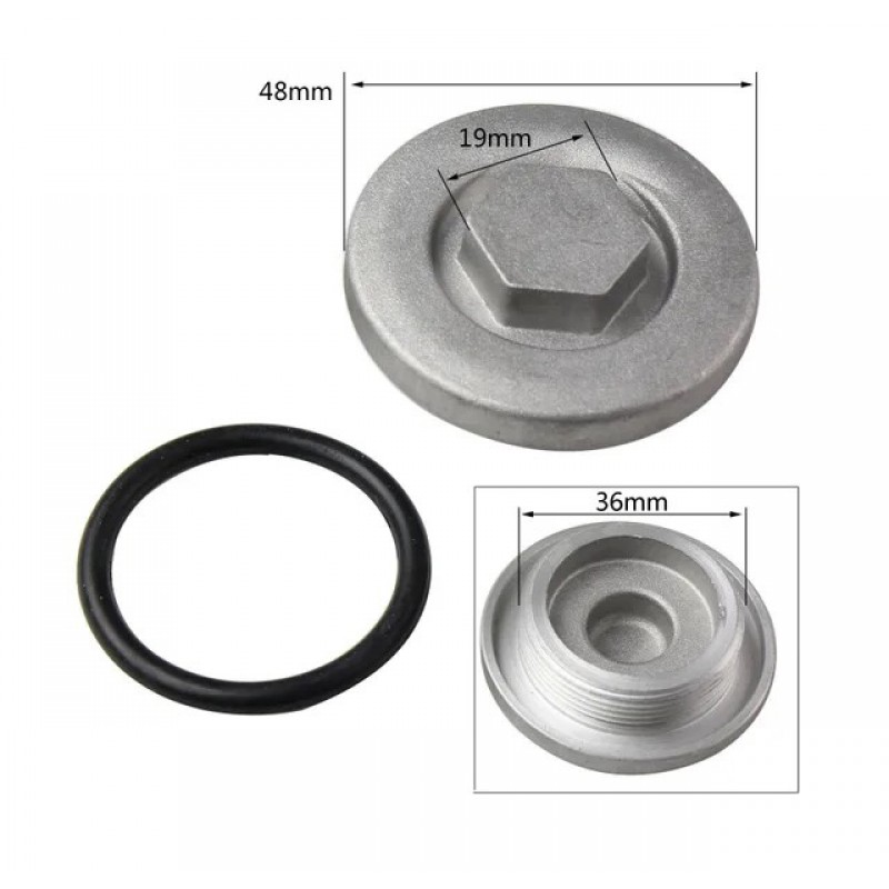 ΤΑΠΑ ΕΞΑΓΩΓΗΣ ΛΑΔΙΟΥ & ΤΣΙΜΟΥΧΑ O'RING X-MAX250 ΚΙΝΑΣ