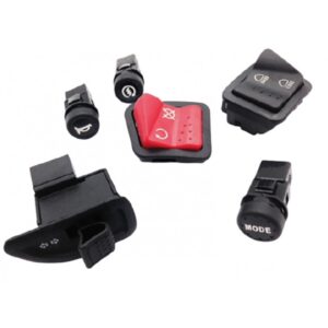 ΔΙΑΚΟΠΤΕΣ ΤΙΜΟΝΙΟΥ R&L PIAGGIO (6τεμ) ΣΕΤ ΚΙΝΑΣ