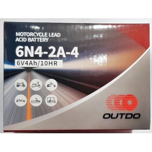 ΜΠΑΤΑΡΙΑ 6Ν4-2Α-4 (με υγρα OUTDO) - Image 2