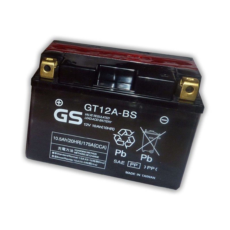 ΜΠΑΤΑΡΙΑ YT12A-BS GS (με υγρά) TAIWAN