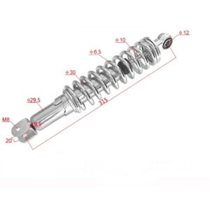 ΑΜΟΡΤΙΣΕΡ RR 31 T50 ΧΡΩΜΙΟ Τ/Δ ΚΙΝΑΣ